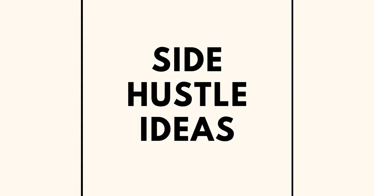side hustle odeas