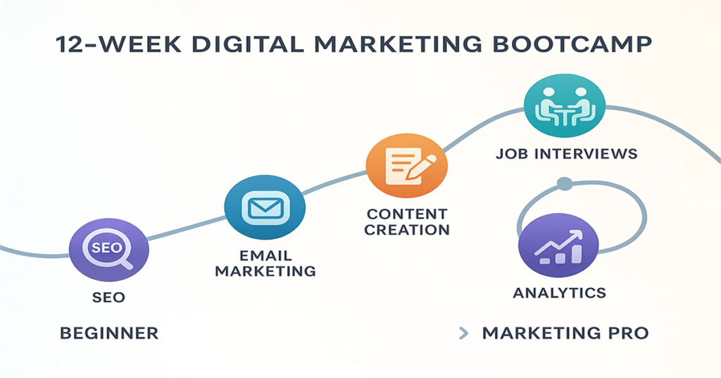 Zero to Hero: 12 Weeks to a Digital Marketing Career