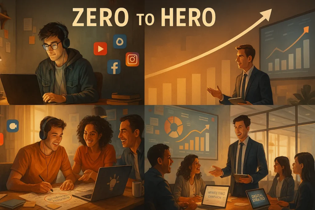 Zero to Hero: 12 Weeks to a Digital Marketing Career