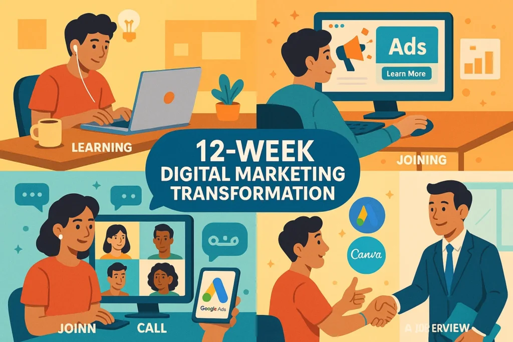 Zero to Hero: How a 12-Week Digital Marketing Bootcamp Can Transform Your Career Path