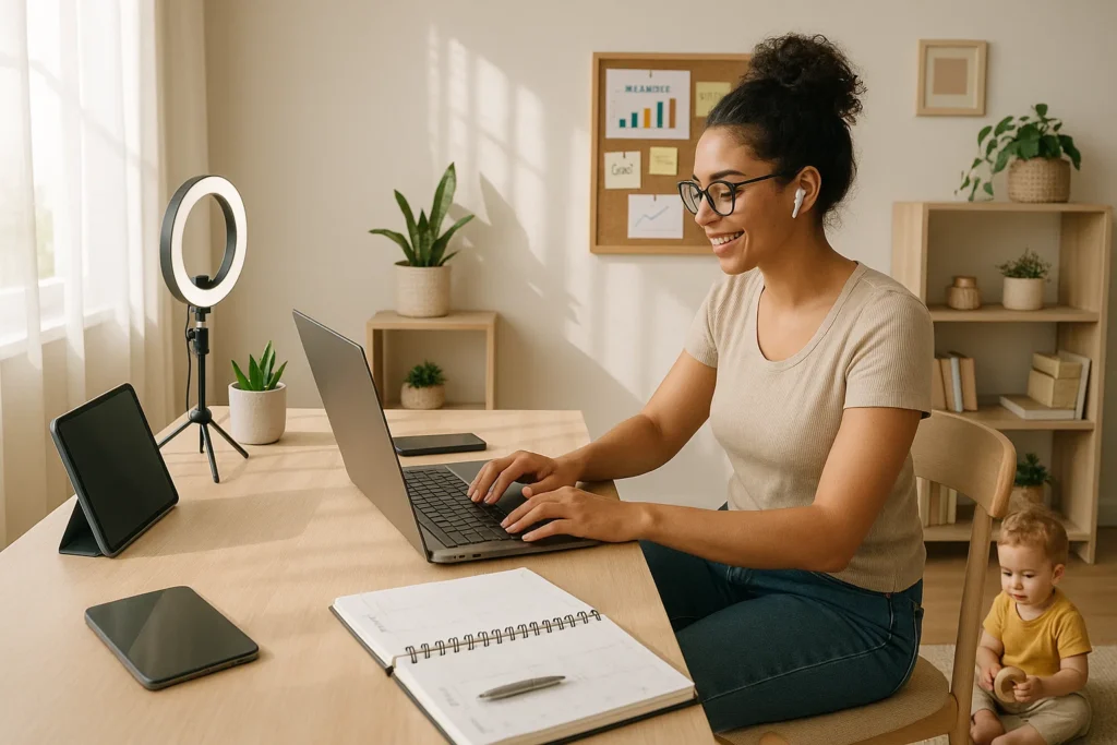 Best Side Hustles for Stay-at-Home Moms in 2025: Finding Your Perfect Flexible Income