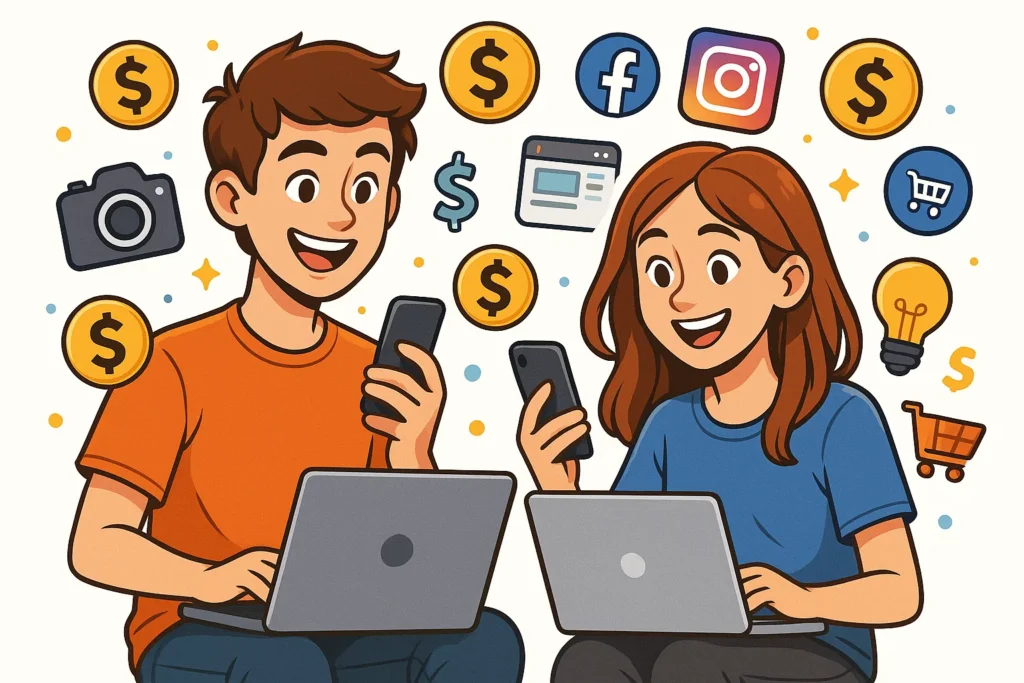15 Easiest Ways Teens Can Make Money Online in 2025